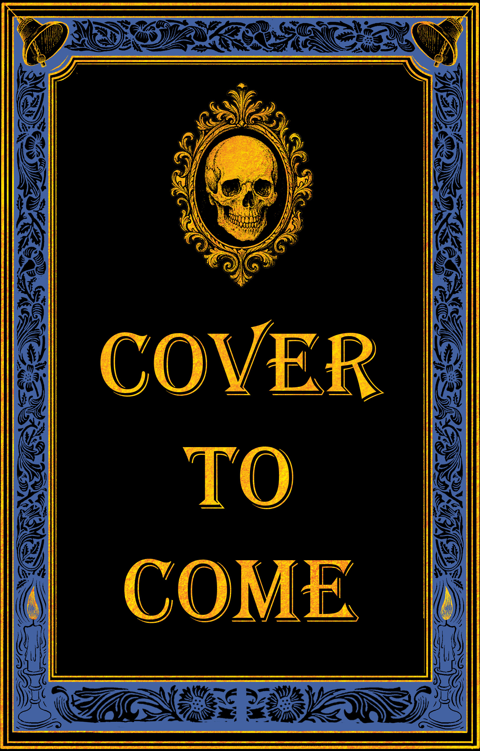 The cover for Strange & Deadly, featuring gold skulls, pink orchids, and other details in gold: a parasol, a tiger, a polar bear.